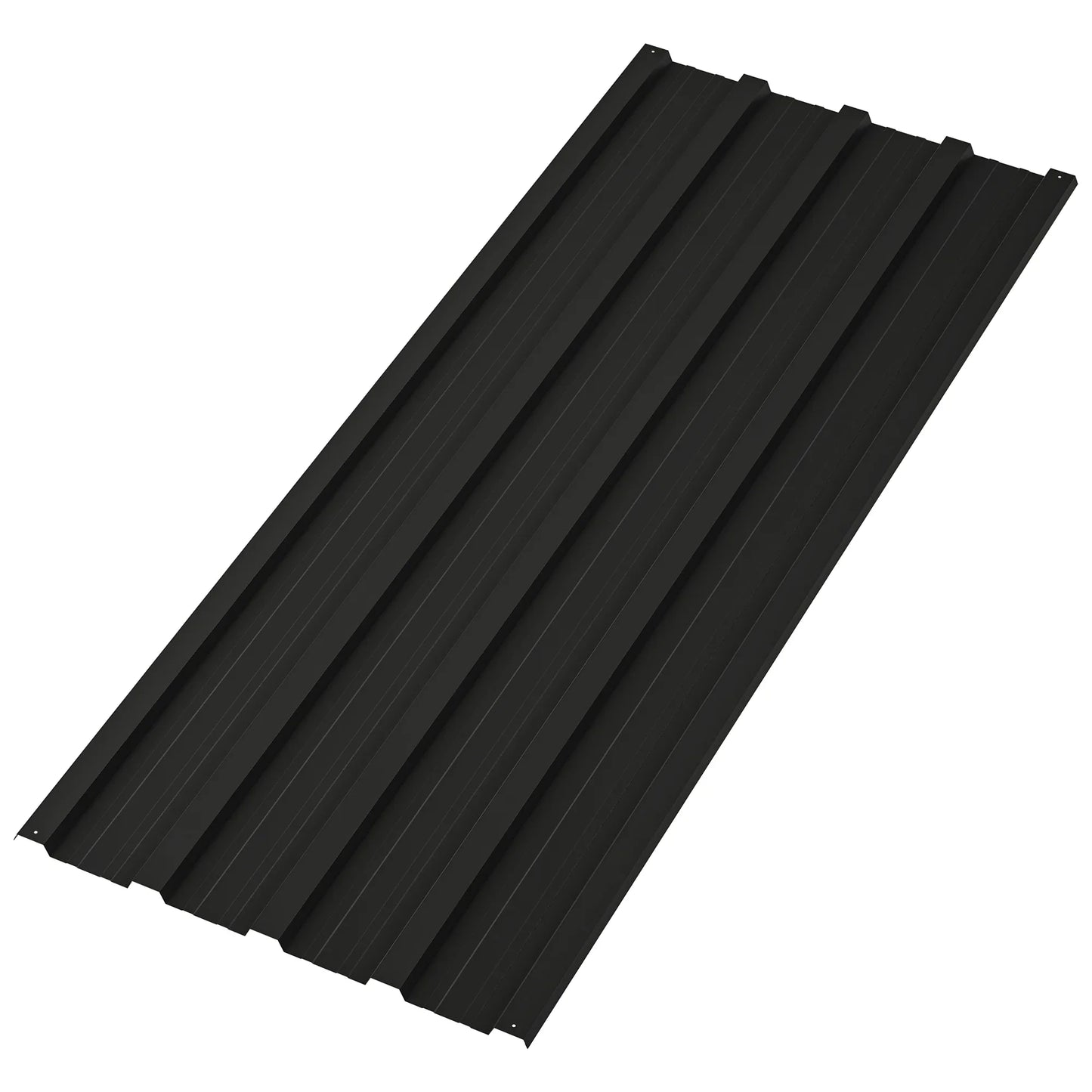 Heavy Duty Roofing Sheets Wall Panels Roof Replacement for Patio Outdoor Garden, Black