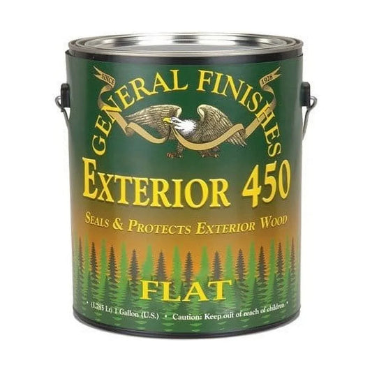 General Finishes, Exterior 450 CLEARS, Flat, Quart