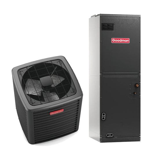 Goodman 2 Ton 15.2 SEER2 R-32 Heat Pump System (Scroll Compressor)